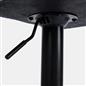 Adjustable Bar Stools x 2 Velvet Swivel Pub Seat Kitchen Breakfast Counter Chair