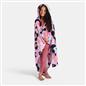 OHS Kids Hooded Throw Novelty Print Flannel Fleece Winter Warm Wearable Blanket
