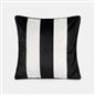 OHS Stripe Cushion Covers 2 Pack Matte Velvet Square Pillowcases Home Decor