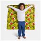 OHS x Grinch Throw Xmas Soft Fleece Novelty Hooded Blanket Thermal Bedspread