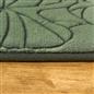 Leaf Bath Mat Bathroom Shower Non-Slip Toilet Memory Foam Thick Absorbent Rug