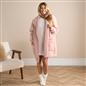 OHS Waterfall Cardigan Warm Teddy Fleece Open Front Wrap Loungewear Outwear