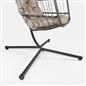 OHS Hanging Egg Chair Outdoor Garden Furniture Patio Seat Hammock Pod Seat Swing