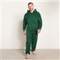OHS Fleece Loungewear Set Coral Winter Sherpa Nightwear 2-Piece Hoodie Jogger