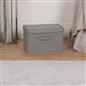 Storage Box Foldable Fabric Lid Toys Books Organiser Space Saving Clothes Bin