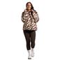 OHS Zebra Half Zip Hoodie Teddy Fleece Winter Thermal Jumper Pullover