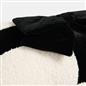 OHS Bow Wrapped Cushion Boucle Gift Decorative Novelty Filled Scatter Pillow