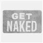 Bath Mat Non Slip Soft Get Naked Shower Textured Shaggy Absorbent Bathroom Rug