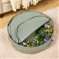 OHS Plain Wreath Storage Bag Xmas Decoration Holder Organiser