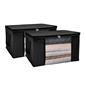 Large Underbed Storage Bags 2 Pack Clothes Shoes Organiser Folding Zipped Cube