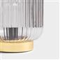 OHS Glass Cordless Lamp LED Battery Operated Decorative Table Night Light