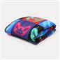 OHS Kids Teddy Fleece Weighted Blanket Printed Sleep Therapy Anxiety Throw