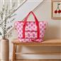 OHS Bows Weekend Travel Bag Expandable Shoe Compartment Cabin Duffle