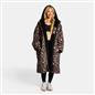 OHS Drying Changing Robe Sherpa Lined Water Resistant Oversize Coat Adults Kids