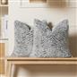 Cushion Covers Faux Fur Fleece Pack of 2/4 Filled Case Pad Two Tone Home Decor