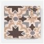 OHS Tiles Print Throw Soft Blanket Polar Fleece Lightweight Bedspread