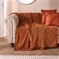 OHS Tufted Contour Throw Teddy Fleece Blanket Winter Soft Warm Bedspread