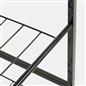 4 Tier Storage Unit Shoe Organiser Hallway Office Home Decor Wire Shelving Unit