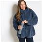 OHS Teddy Fleece Jacket Coat Soft Plush Unisex Warm Outerwear Full Zipper