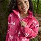 OHS Kids Half Zip Hoodie Bows Soft Fleece Thermal Jumper Pullover Sweatshirt