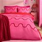 OHS Tufted Wave Bedding Set Soft Modern Duvet Cover with Pillowcase