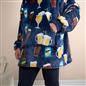 Beer Hoodie Blanket Sweatshirt Sherpa Fleece Oversized Jumper Throw Plush Warm