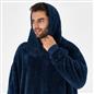 Brentfords Extra Long Blanket Hoodie Oversized Teddy Fleece Sweatshirt Adult NEW
