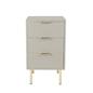 OHS Ribbed Drawer Unit Bedside Table 3/4/5/6 Draw Cabinet Nightstand Sideboard