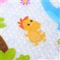 Bath Mat Non Slip Kids Dinosaur PVC Strong Suction Rubber Shower Bathtub Mat
