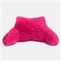 OHS Fluffy Cuddle Cushion Reading Pillow with Arms Lumbar Bed Chair
