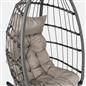 OHS Hanging Egg Chair Outdoor Garden Furniture Patio Seat Hammock Pod Seat Swing
