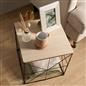 Cube Storage Basket Table Folding Wire Organiser Living Room Home Decor Bedroom