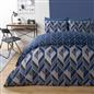 Geo Duvet Cover Bedding Set Pillowcase Reversible Quilt Soft Chevron Double King