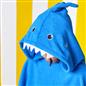 Kids Poncho Beach Towel Hooded Quick Dry Microfibre Holiday Swimming Absorbent