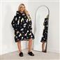 Hoodie Blanket Sherpa Fleece Jumper Oversized Wearable Big Warm Throw Champagne