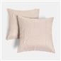 OHS Arches Quilted Cushion Covers Pinsonic Square Pillowcases Filled