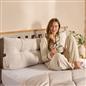 OHS Plain Headboard Bed Wedge Pillow Lumbar Backrest Support Cushion