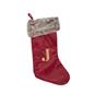 OHS Christmas Alphabet Stocking Sack Set Festive Xmas Santa Gift Bag