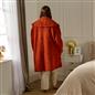 OHS Waterfall Cardigan Warm Teddy Fleece Open Front Wrap Loungewear Outwear