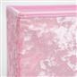 OHS Pack of 4 Crushed Velvet Storage Boxes Collapsible Foldable Square Cube Box