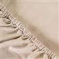 OHS Luxury 100% Cotton Deep Fitted Sheet Full Bedding Single Double King