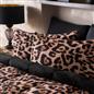 OHS Leopard Coverless Duvet & Pillowcase 10.5 Tog Bedding Set