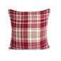 Woven Check Cushion Covers Tartan Pack of 2/4 Filled Case Pad Set 18