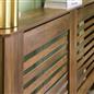 OHS Wood Radiator Cover MDF Side Board S M L Cabinet Shelf Hallway Furniture