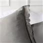OHS Scallop Edge Bedding Set Microfibre Contrast Duvet Cover with Pillowcase