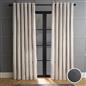 Thermal Matte Velvet Eyelet Curtains 2 Pair Of Ready Made Thick Fabric Ring Top