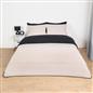 OHS Coverless Duvet & Pillowcase 10.5 Tog Bedding Set Easy Care Reversible
