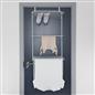 Over The Door Tiered Foldable Drying Rack Towel Storage Organiser Rail Hanger