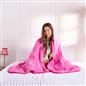 OHS Printed Weighted Blanket 8kg Quilted Throw Sensory Sleep Anxiety Therapy