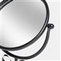 OHS Bow Swing Mirror Countertop Free Standing Pedestal Vanity Mirrors